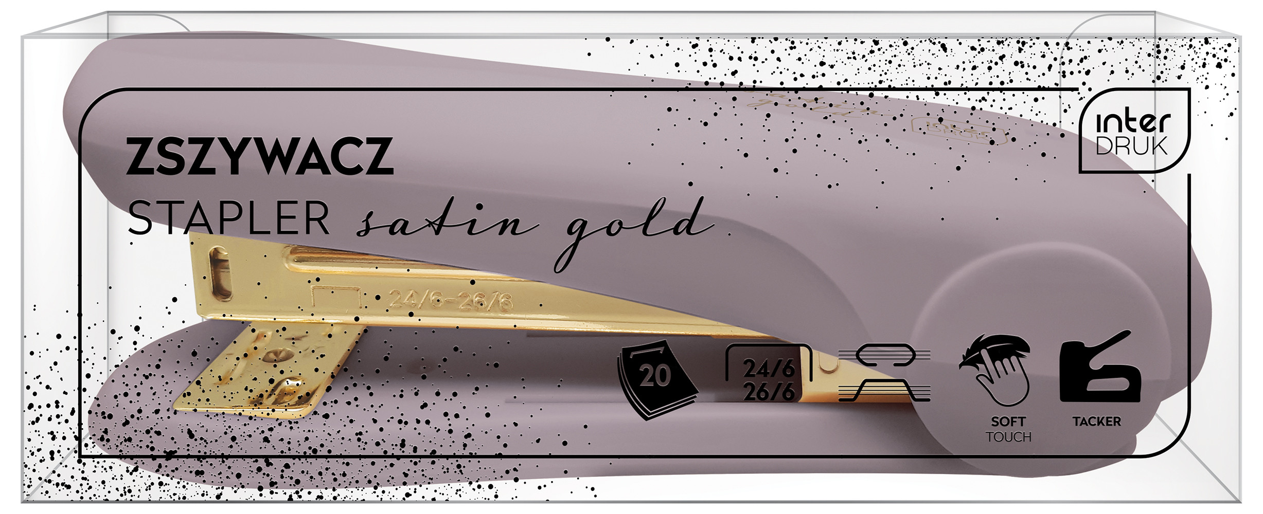 Zszywacz Satin Gold Interdruk